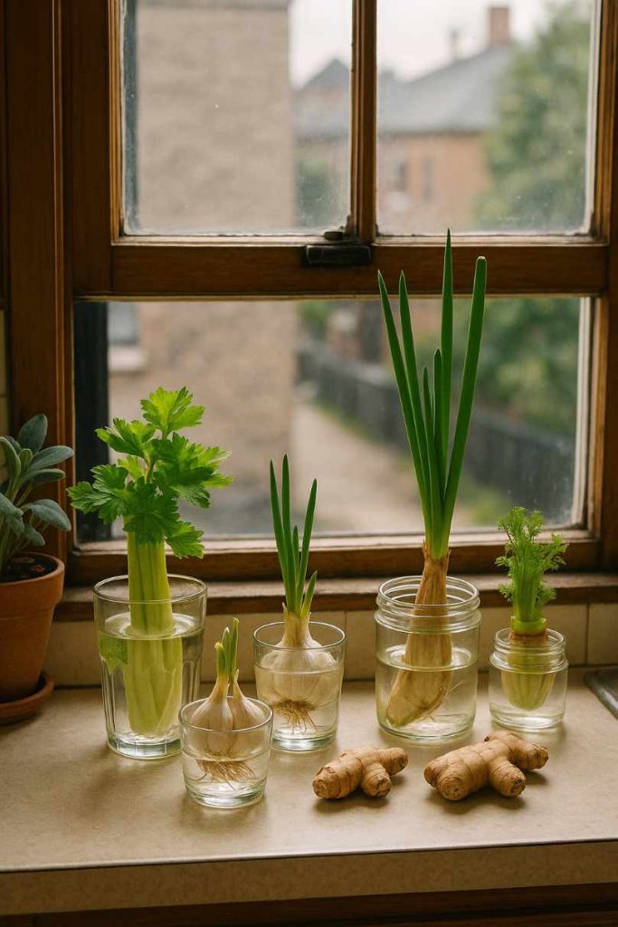 faire pousser restes de légumes